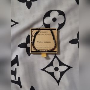 Morse Code Bracelet "Warrior Goddess"